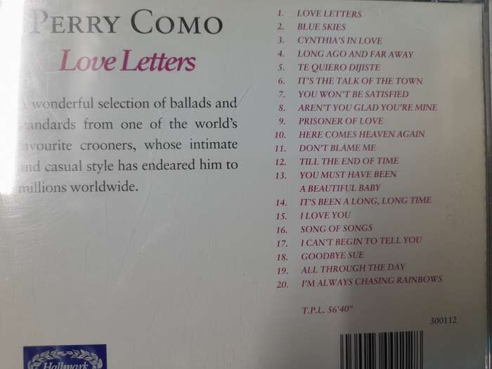 Perry Como - Love Letters