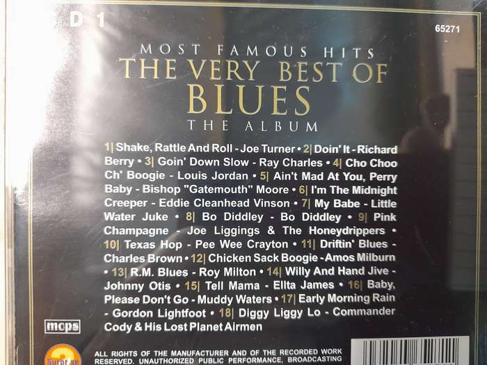 The very Best of Blues - The Album CD1