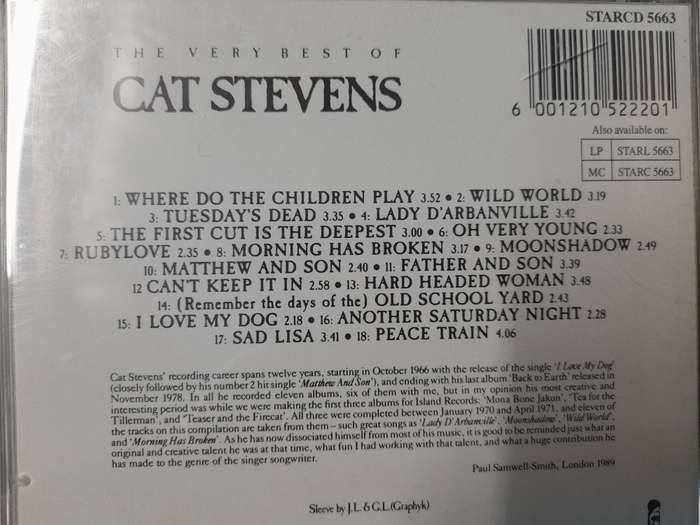 Cat stevens - The very best of