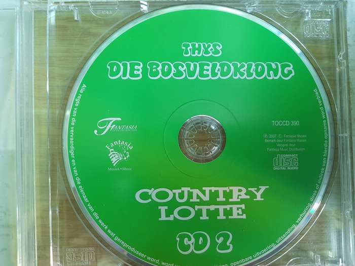 Thys die Bosveldklong - Country lotte  (No Jewel Case Sleeves)