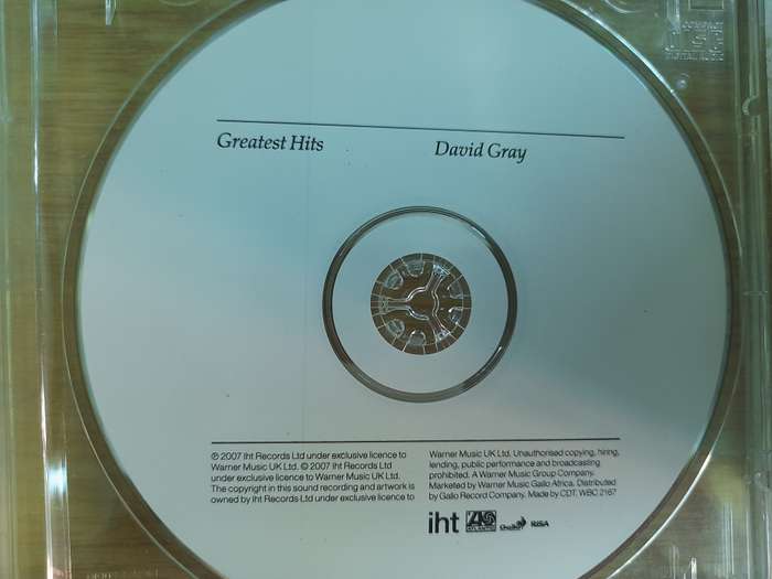 David Grey - Greatest Hits  (No Jewel Case Sleeves)