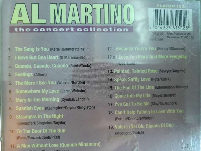 Al Martino - The Concert Collection