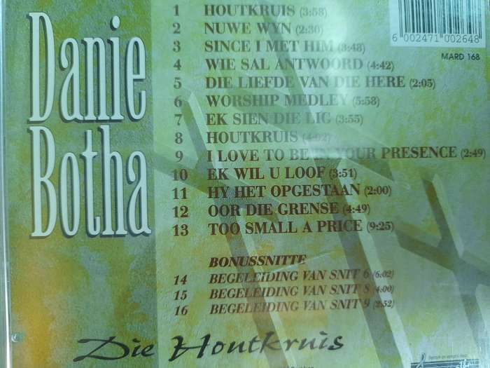 Danie Botha - Die Houtkruis