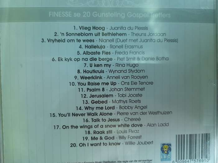 Finese - 20 Gunsteling gospel treffers