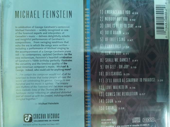 Michael Feinstein - Michael & George