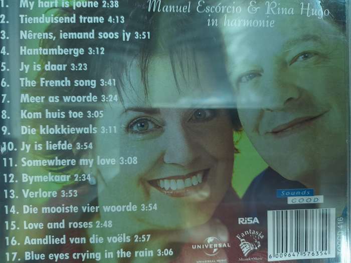 Manuel Escorcio & Rina Hugo - In Harmonie