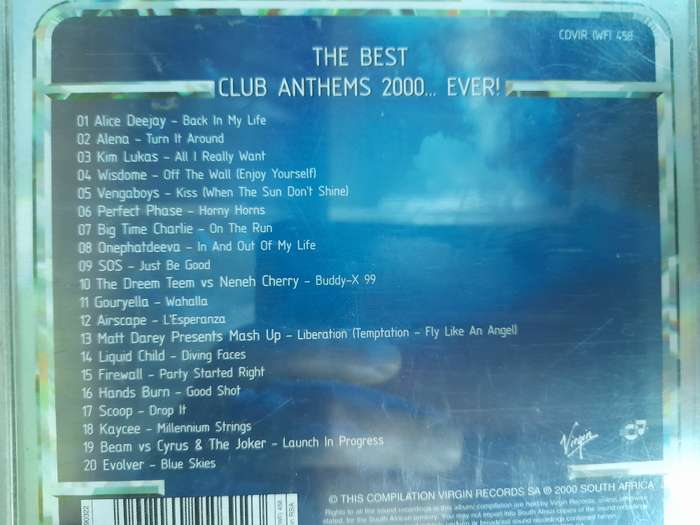 The Best Club Anthems 2000