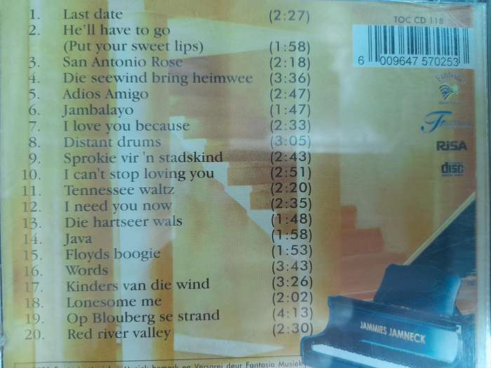 Jammies speel klavier die Floyd Cramer manier