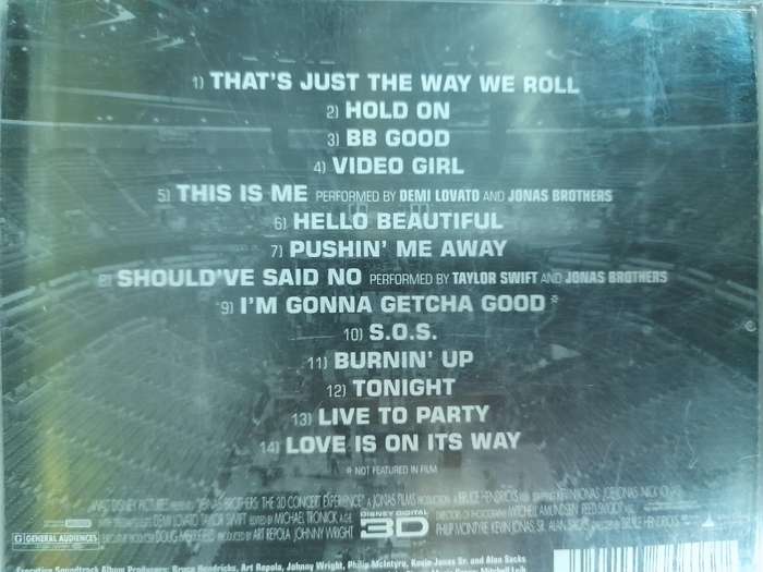 Jonas Brothers - The 3D Concert Experience