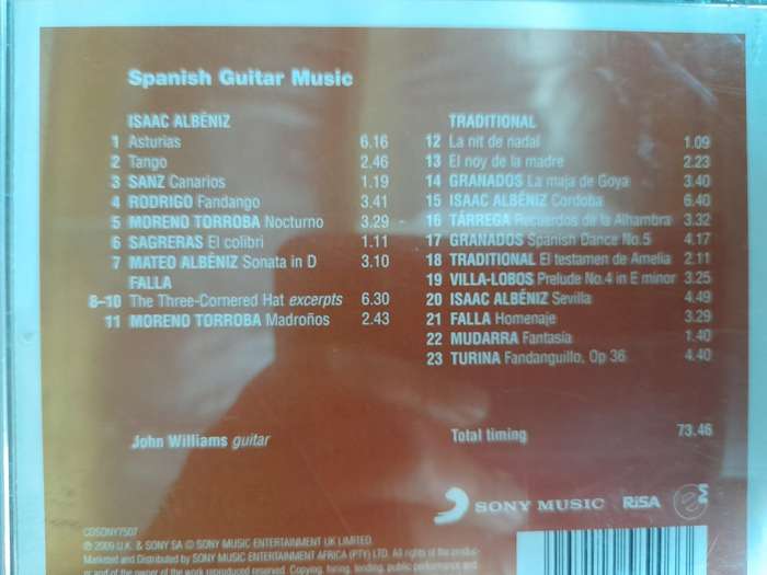 John Williams - Spanish Guitar Music