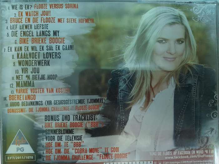 Sorina "Flooze" - Ek watch jou (CD + DVD)