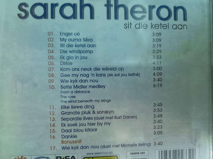 Sarah Theron - Sit die ketel aan
