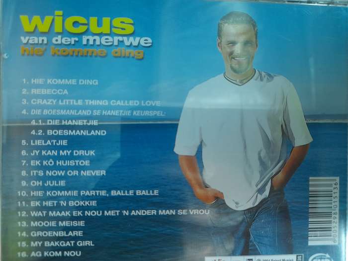 Wicus Van Der Merwe - hie' komme ding