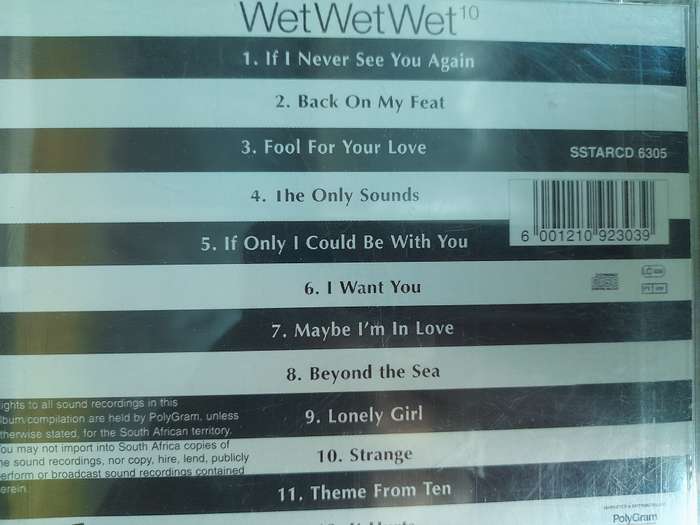 Wet Wet Wet 10