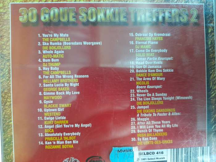30 Goue Sokkie Treffers 2