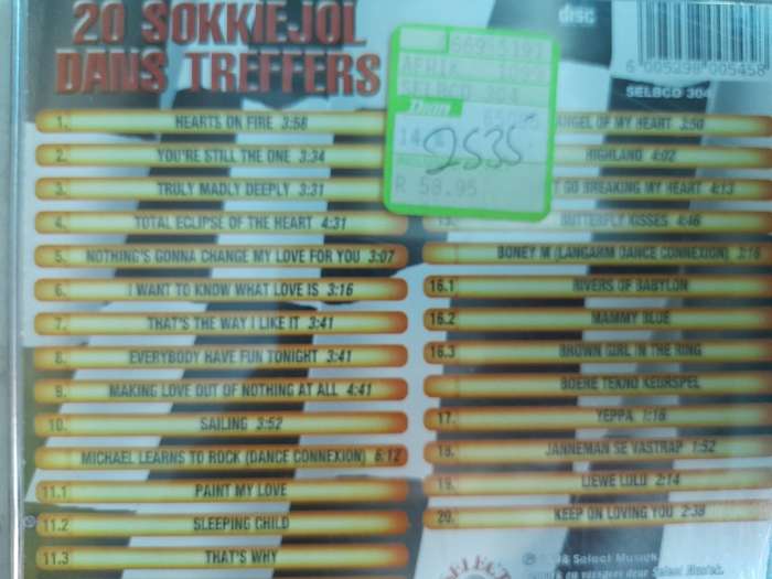 20 Sokkie Jol Danstreffers