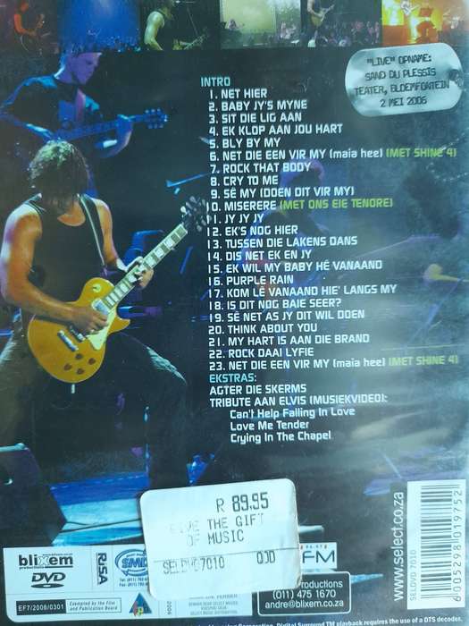 DVD: Nicholis Louw - Rock daai Lyfie