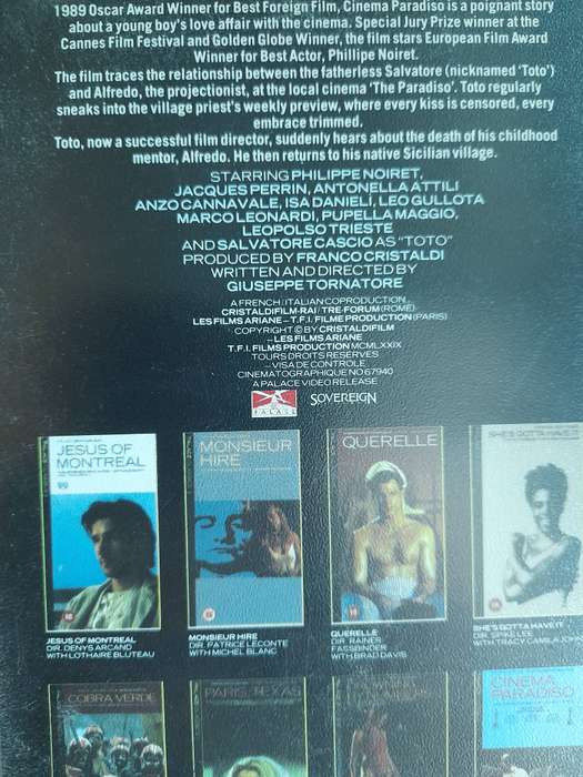 VHS: Cinema Paradiso