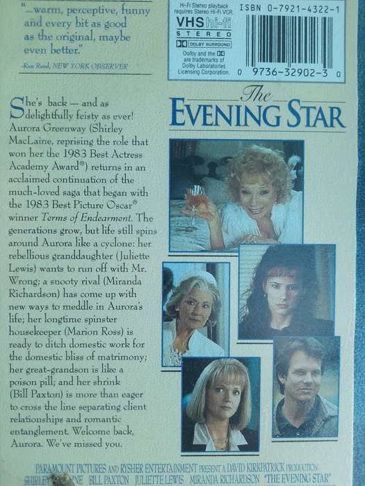 VHS: The evening start