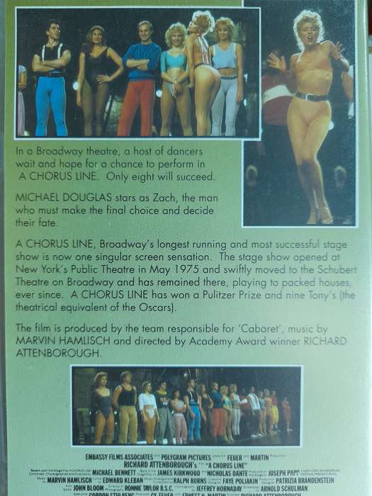 VHS: A chorus Line