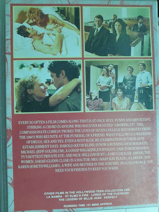 VHS: The Big Chill