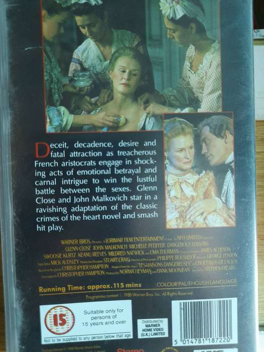 VHS: Dangerous Liaisons