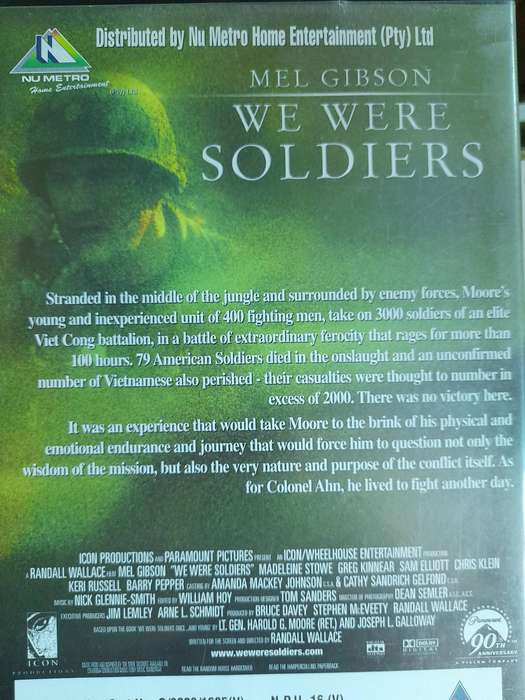 VHS: WE were soldiers