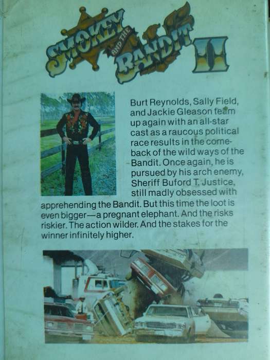 VHS: Smokie and the Bandit II