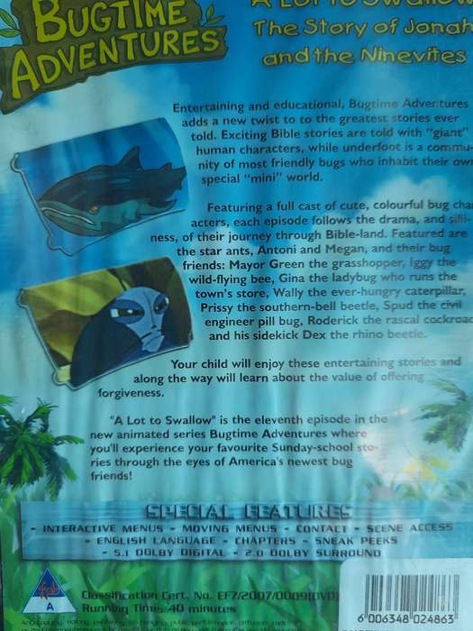 DVD: Bugtime Adventures (NEW)