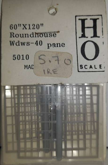 Railway: 40 Pane Window X 6 (HO Scale)