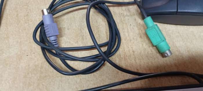 PS2 Keyboard and ball mouse x 2