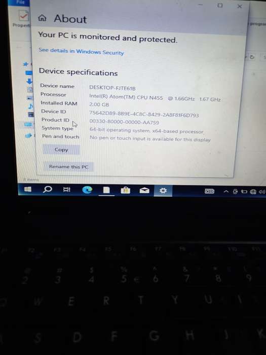MSI U135DX laptop
