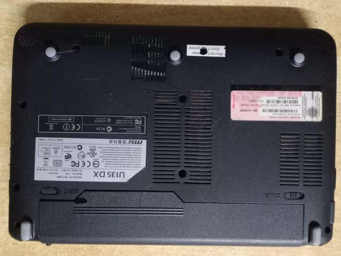 MSI U135DX laptop