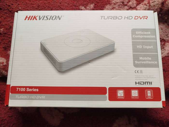 DVR Hikvision DS-7116HQHI-K1 16ch Analogue 24ch IP H.265 pro+ compression