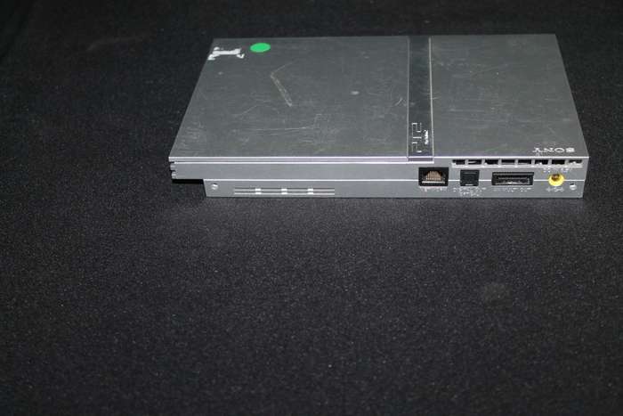 PlayStation 2 Slim with Remote, Game Cables and memory card