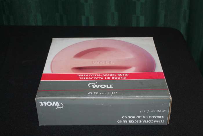 Woll Terracotta Round Lid
