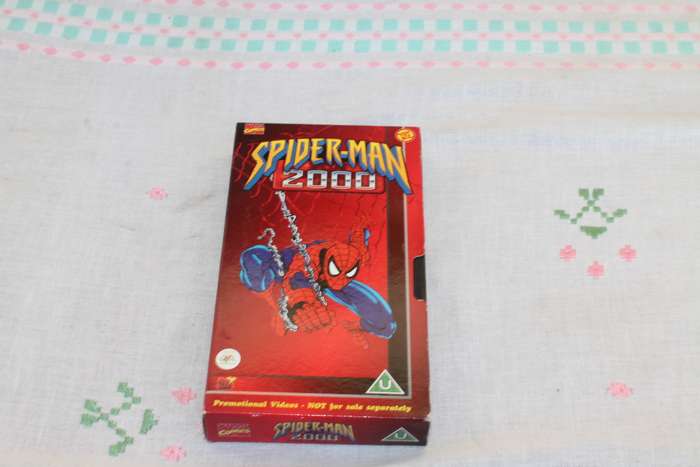 2 Spiderman VHS Cassettes