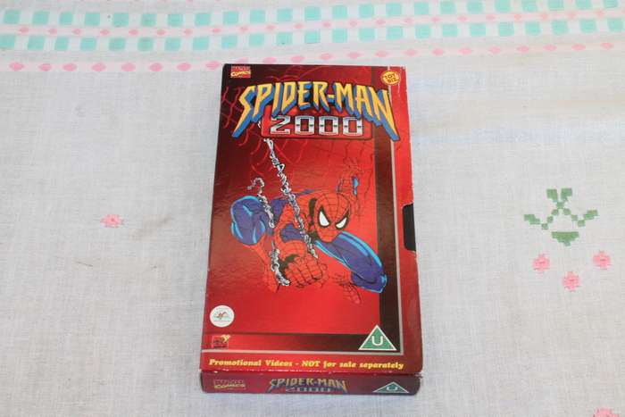 2 Spiderman VHS Cassettes