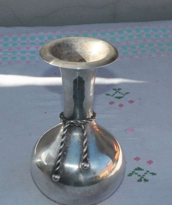 Silver Plated Vase