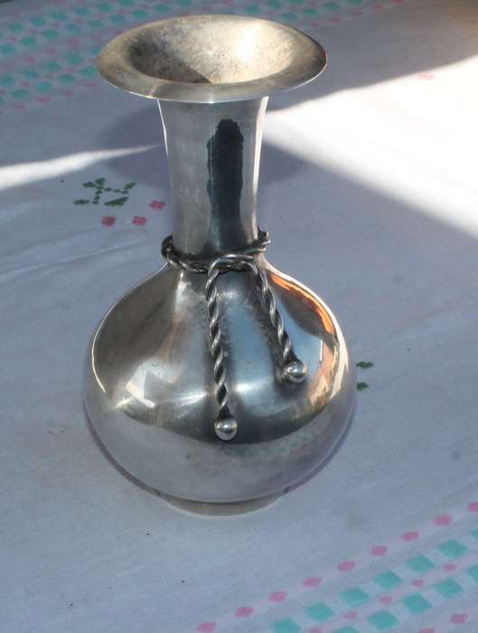 Silver Plated Vase