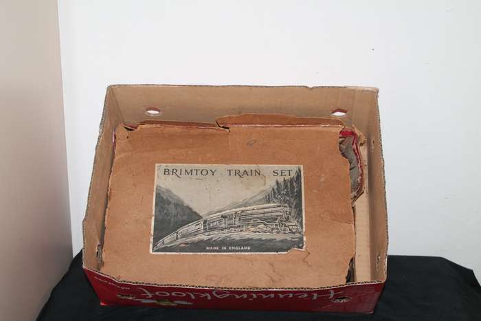 Brimtoy Train Set Tin