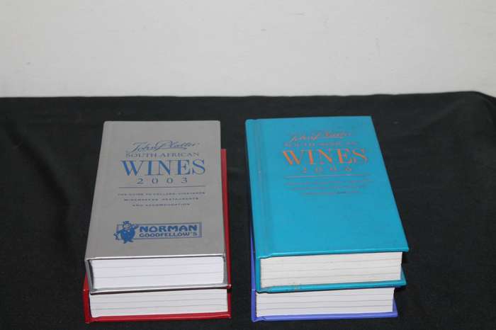 John Platter SA Wines 4 books
