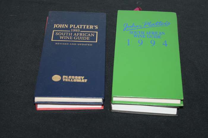 John Platter SA Wines 6 books