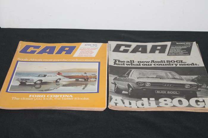 Car Magazine 1975 Jan to Dec 12 Magazines