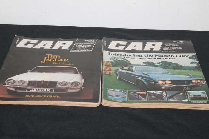 Car Magazine 1975 Jan to Dec 12 Magazines