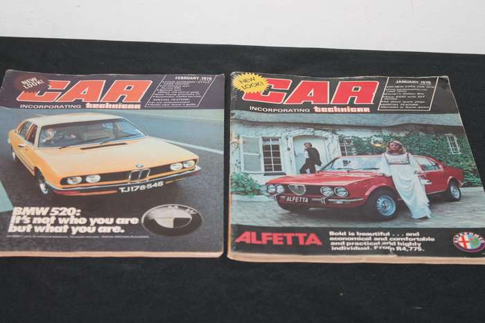 car Magazine 1976 Jan to Dec 12 Magazines