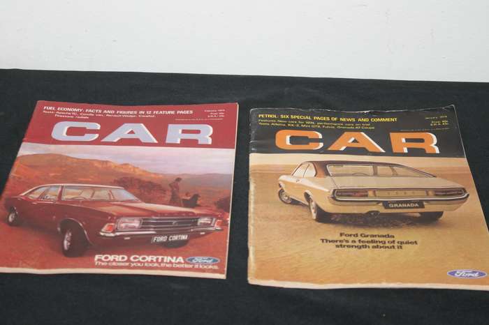 Car Magazine's 1974 Jan to Dec 12 Magazine's