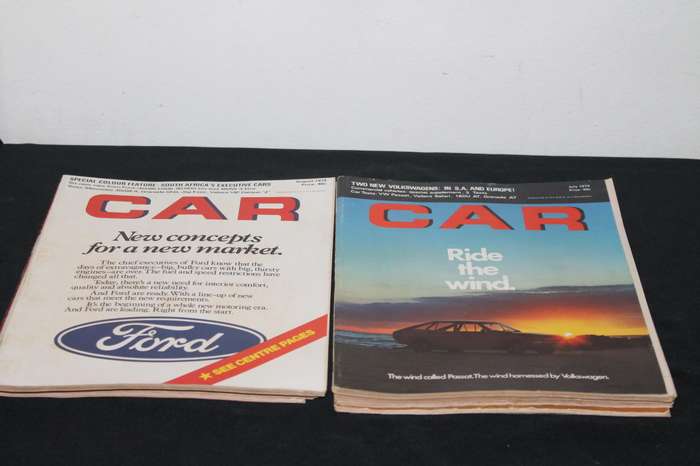 Car Magazine's 1974 Jan to Dec 12 Magazine's