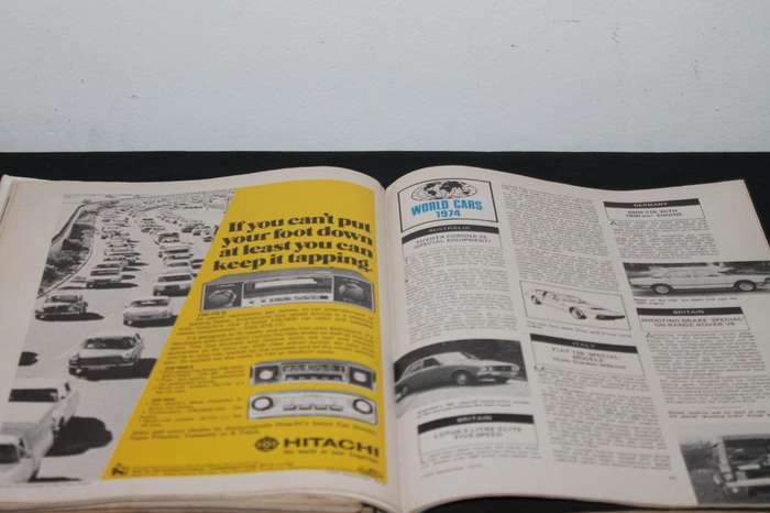 Car Magazine's 1974 Jan to Dec 12 Magazine's