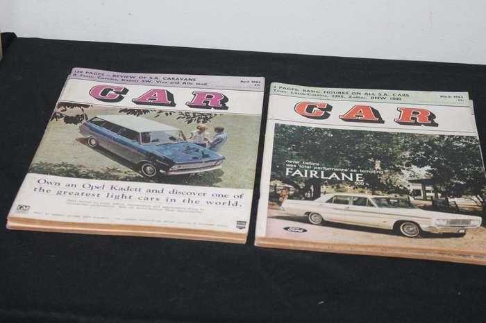 car Magazine's 1965 Jan to Dec 12 Magazine's